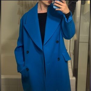 COPY - Zara Blue Wool Coat